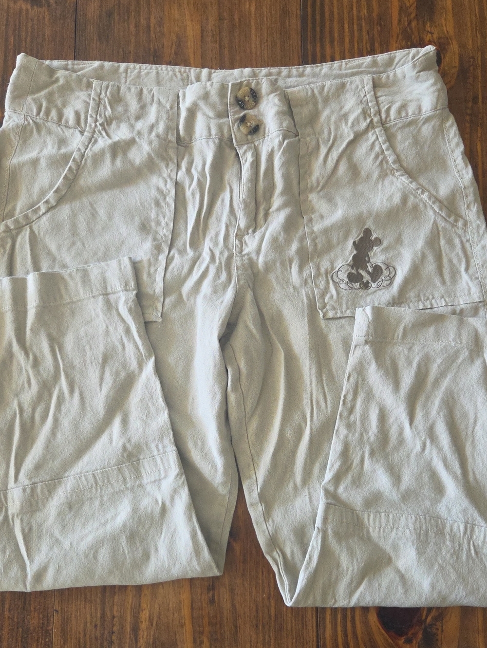 DISNEY PARKS women's Cargo Capri